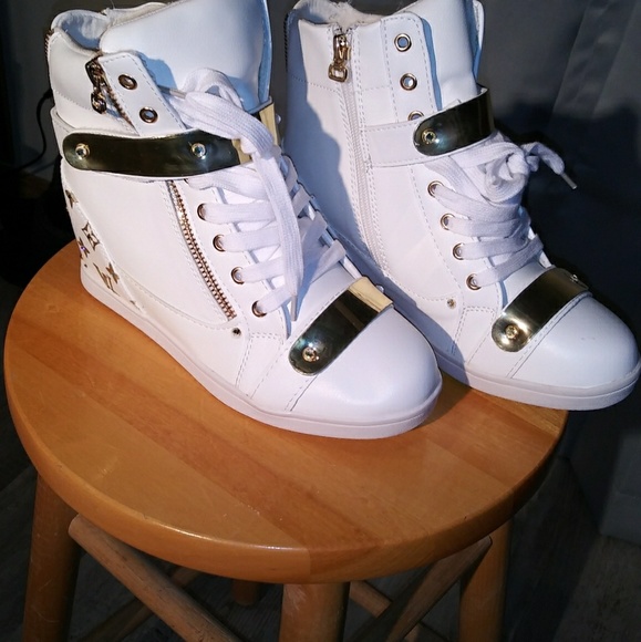 Sneaker heel wedges - Picture 2 of 5